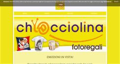 Desktop Screenshot of chiocciolina.biz