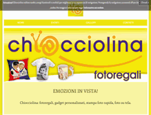 Tablet Screenshot of chiocciolina.biz